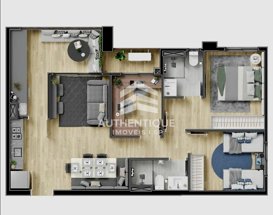 Apartamento, 2 quartos, 95 m² - Foto 12