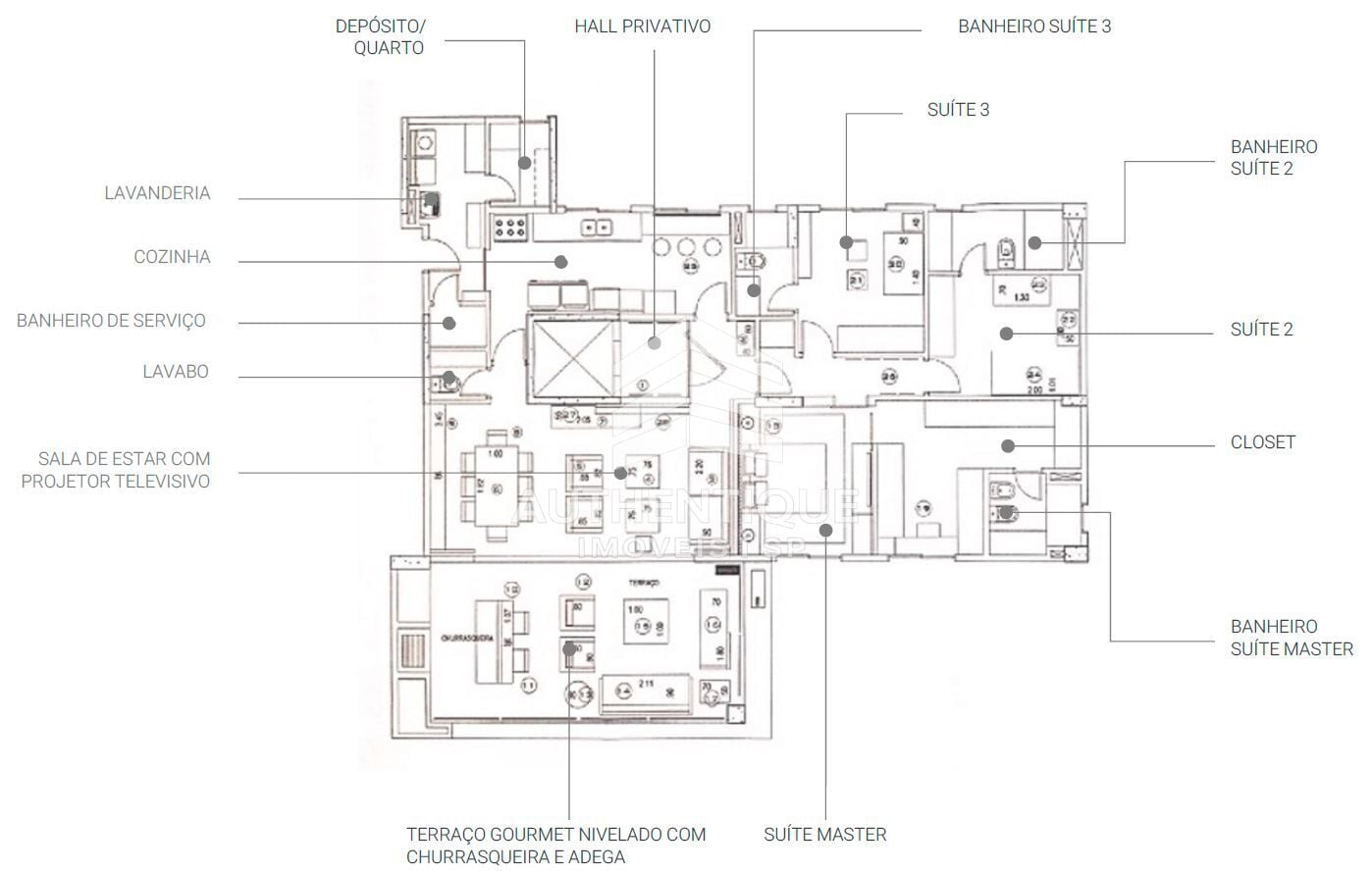 Apartamento, 3 quartos, 162 m² - Foto 25