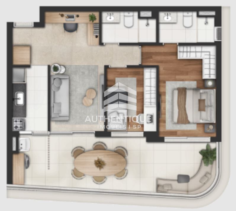 Apartamento, 3 quartos, 105 m² - Foto 52