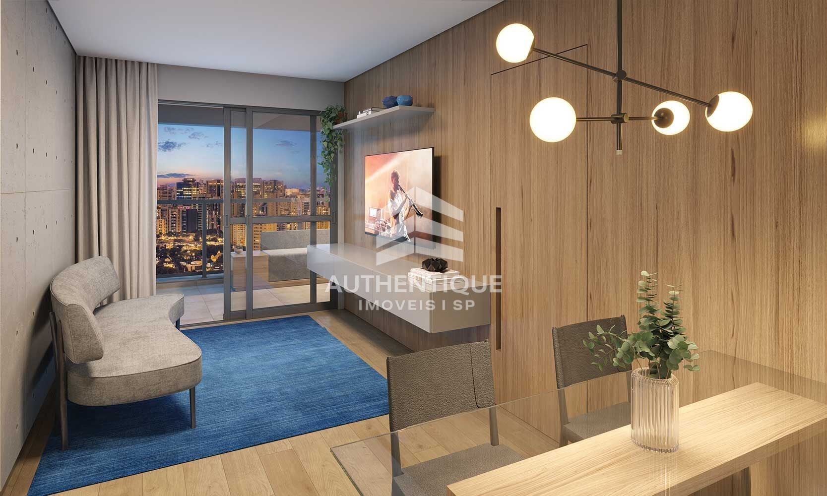 Apartamento, 1 quarto, 64 m² - Foto 1