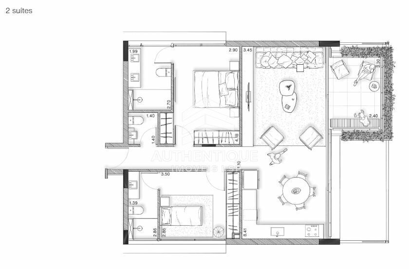 Cobertura, 1 quarto, 161 m² - Foto 29