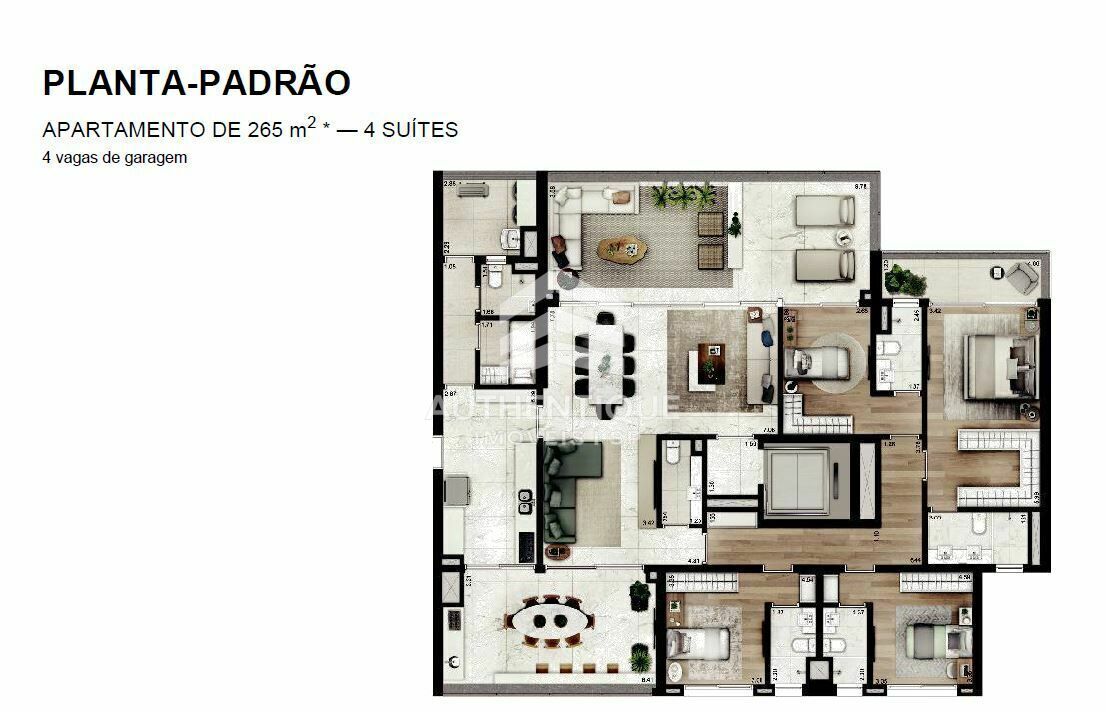 Apartamento, 4 quartos, 186 m² - Foto 49