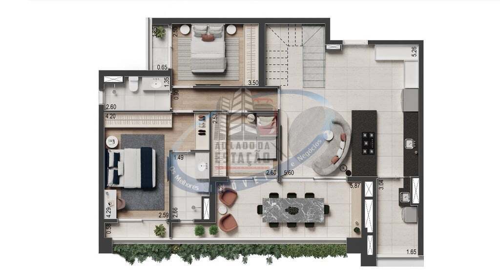 Cobertura, 3 quartos, 219 m² - Foto 49