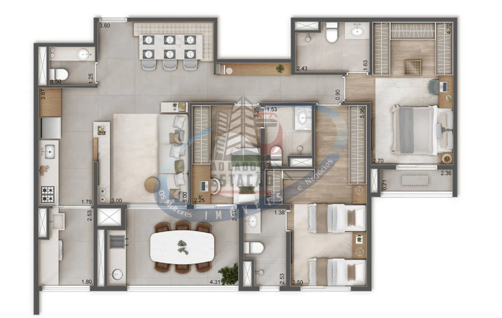 Apartamento, 3 quartos, 82 m² - Foto 19
