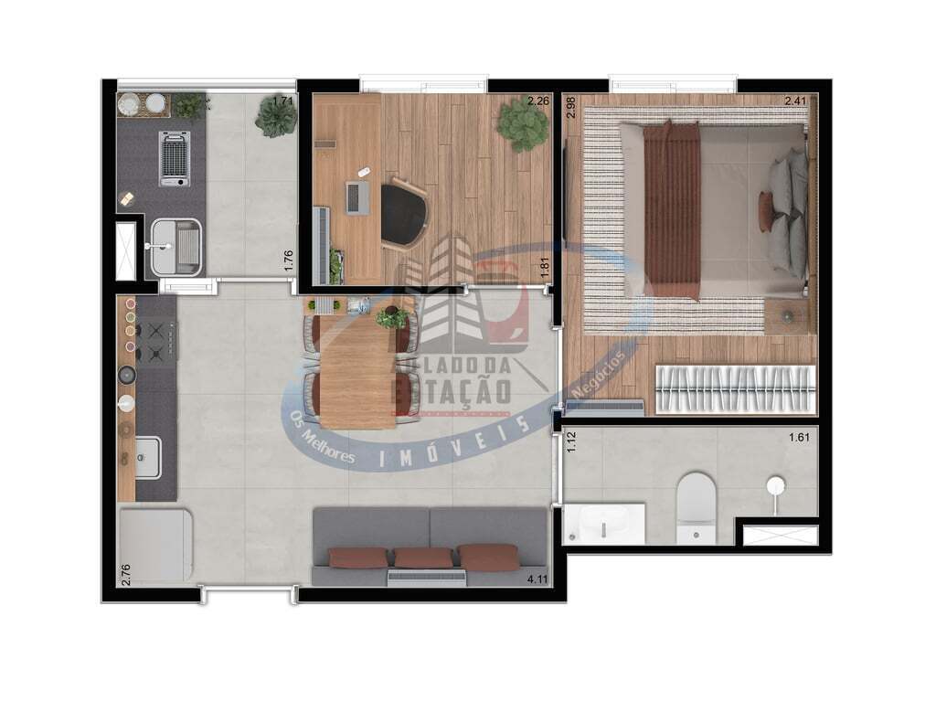 Apartamento, 1 quarto, 29 m² - Foto 22