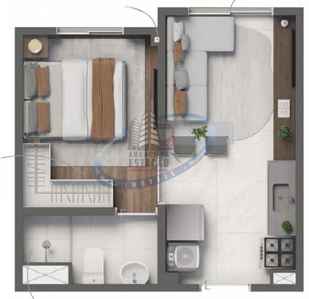 Apartamento, 1 quarto, 24 m² - Foto 31