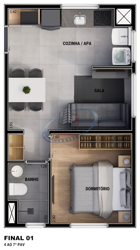 Apartamento, 1 quarto, 31 m² - Foto 32