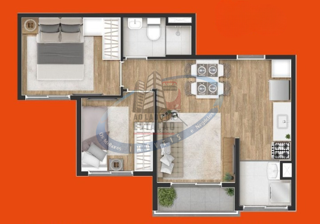 Apartamento, 2 quartos, 39 m² - Foto 18