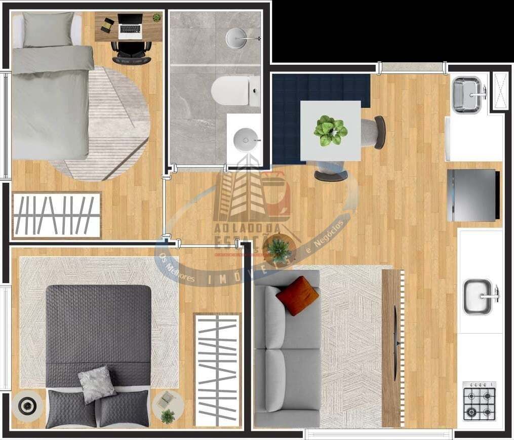 Apartamento, 2 quartos, 36 m² - Foto 31