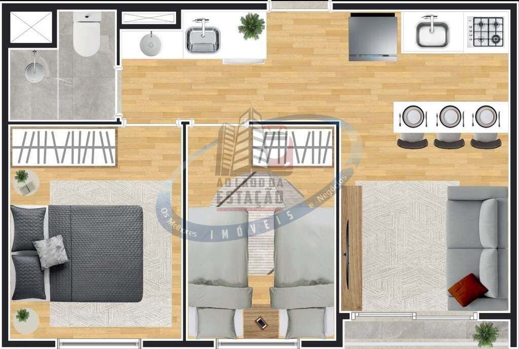 Apartamento, 2 quartos, 36 m² - Foto 30