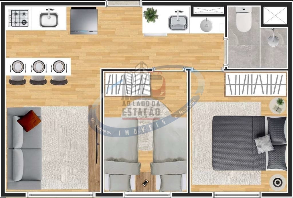 Apartamento, 2 quartos, 36 m² - Foto 32