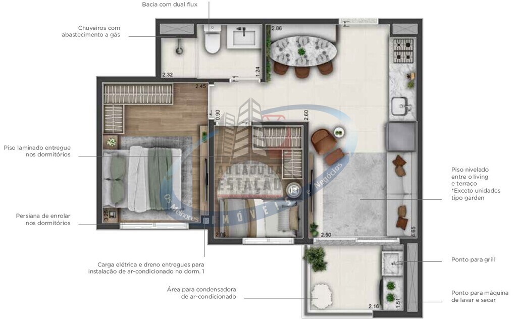 Apartamento, 2 quartos, 41 m² - Foto 21