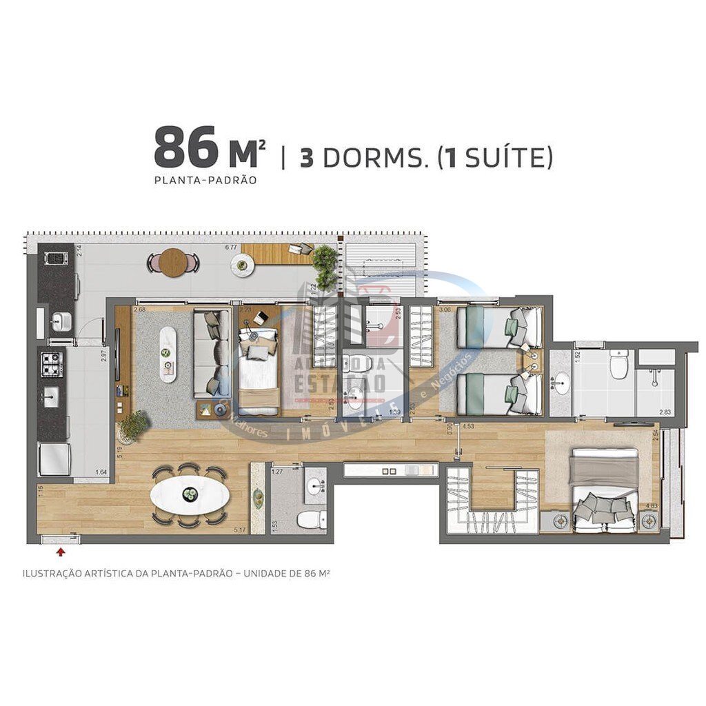 Apartamento, 3 quartos, 86 m² - Foto 20