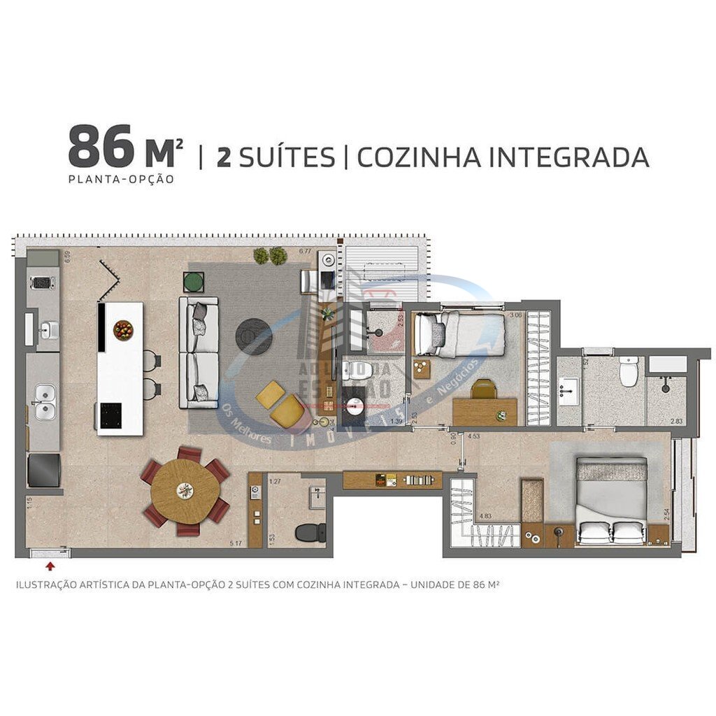 Apartamento, 3 quartos, 86 m² - Foto 21