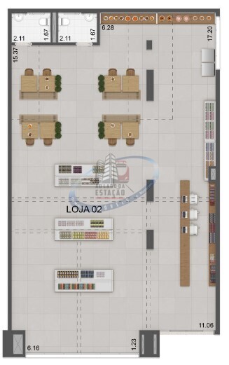 Loja-Salão, 213 m² - Foto 4