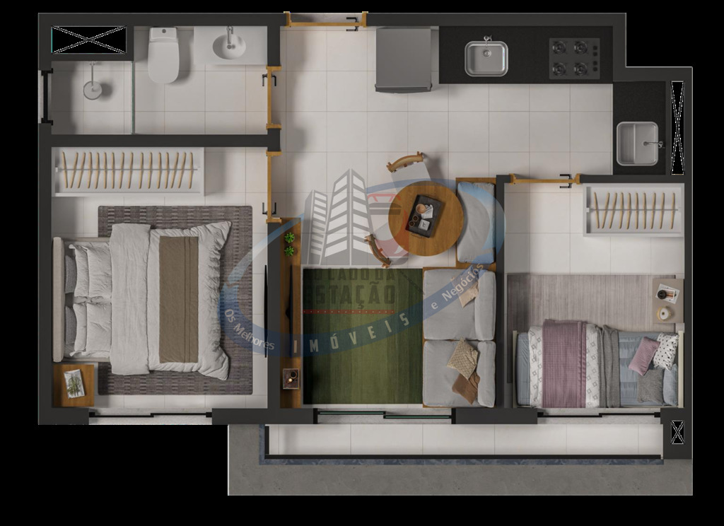 Apartamento, 2 quartos, 34 m² - Foto 18