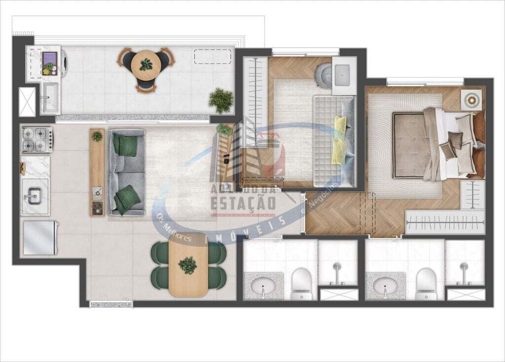 Apartamento, 2 quartos, 54 m² - Foto 15