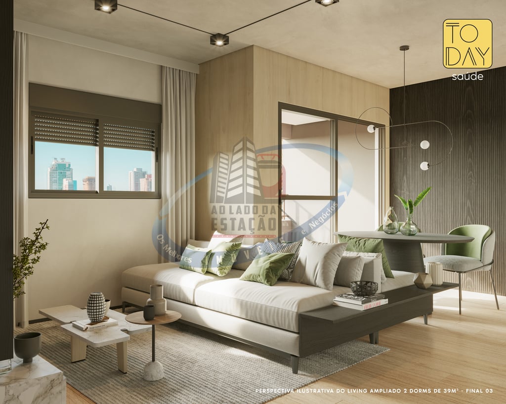 Apartamento, 2 quartos, 39 m² - Foto 2