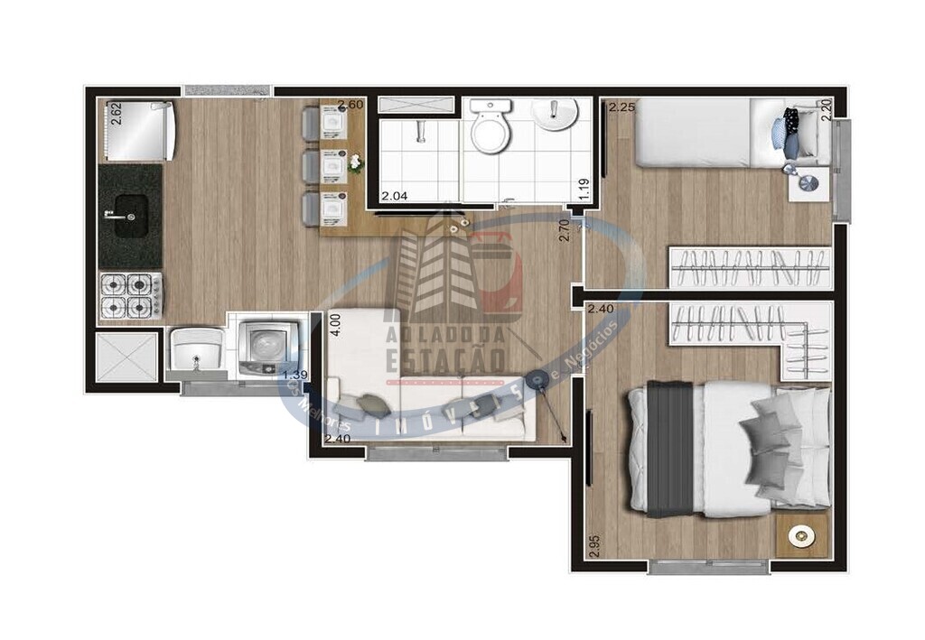 Apartamento, 2 quartos, 32 m² - Foto 17
