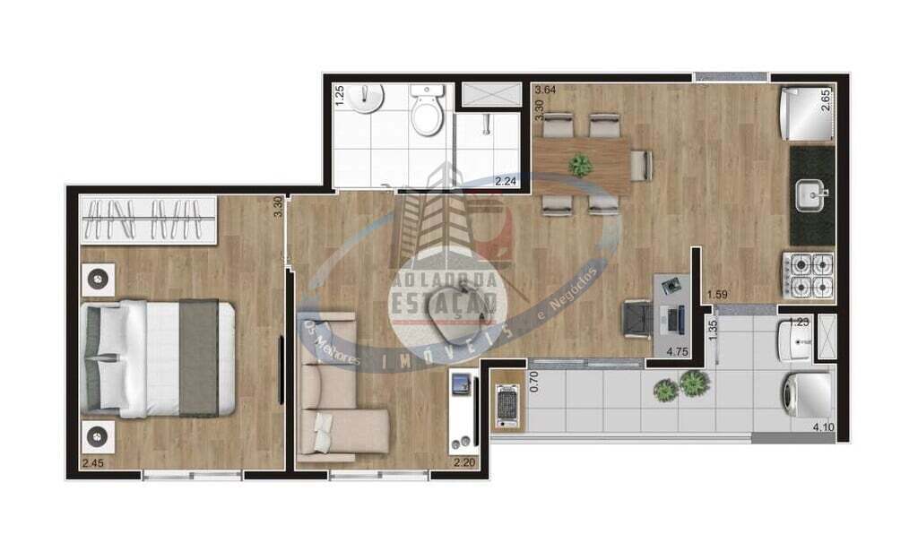 Apartamento, 2 quartos, 50 m² - Foto 31