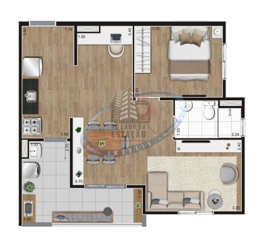 Apartamento, 2 quartos, 50 m² - Foto 33