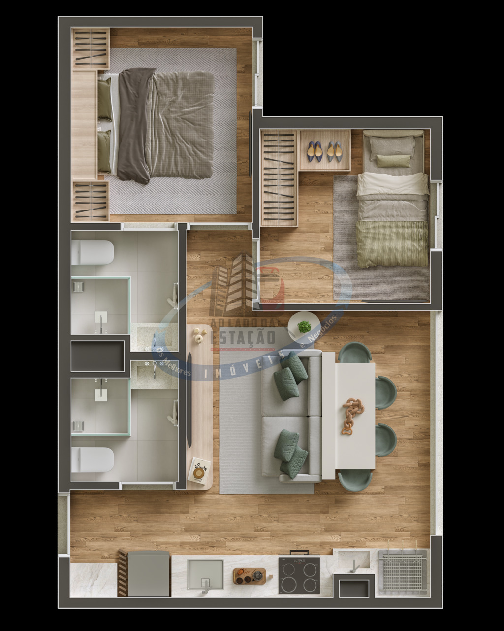 Apartamento, 2 quartos, 42 m² - Foto 11