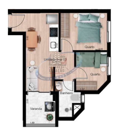 Apartamento, 2 quartos, 40 m² - Foto 18