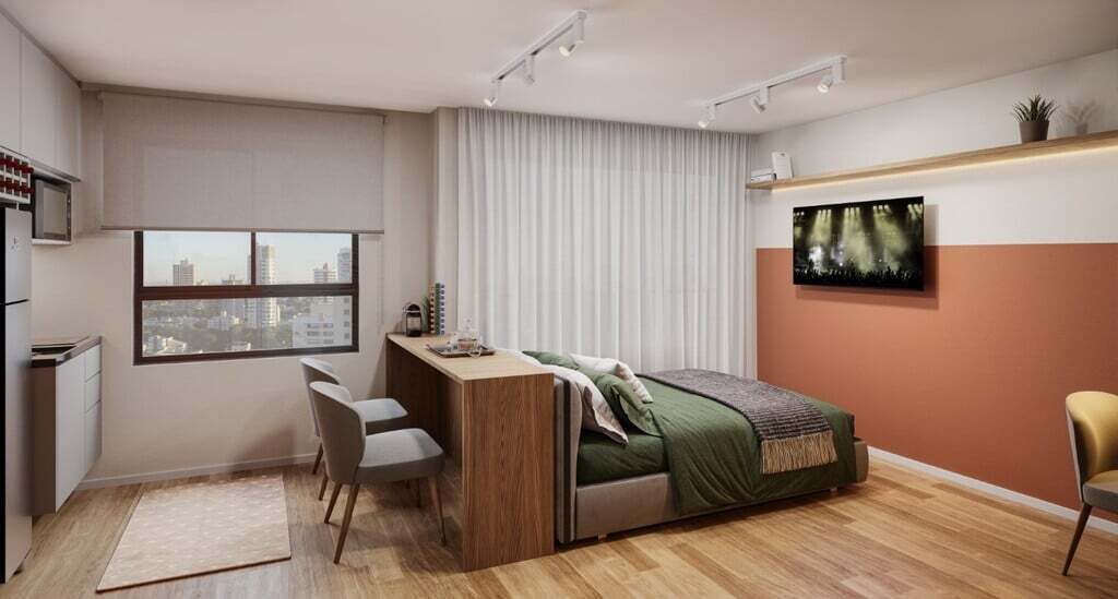 Apartamento, 1 quarto, 22 m² - Foto 5