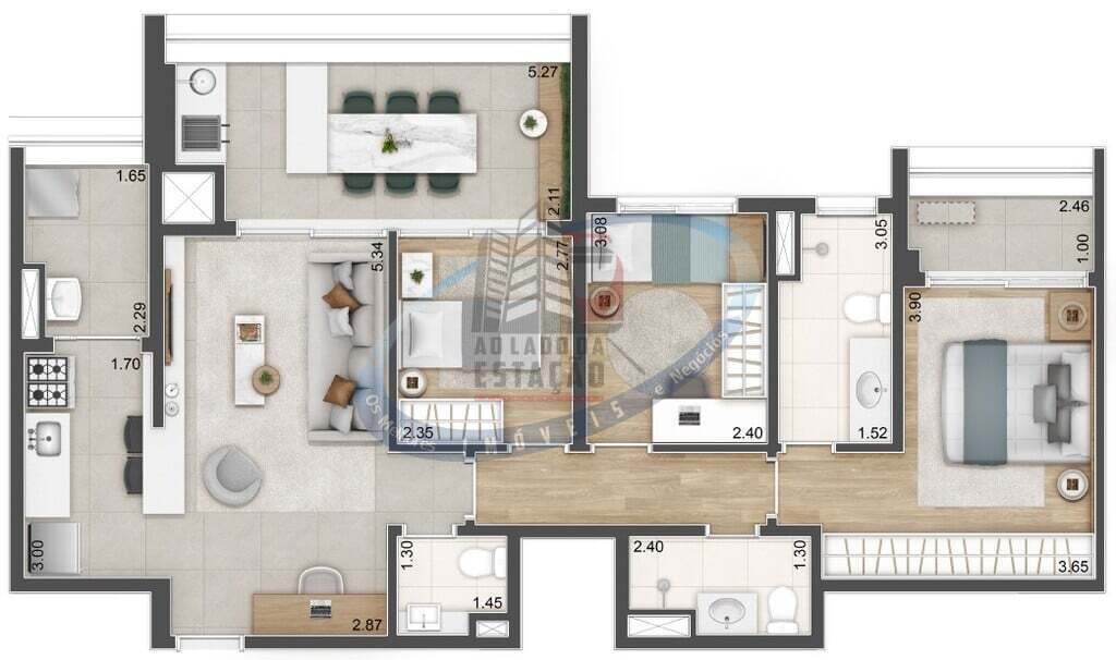 Apartamento, 3 quartos, 148 m² - Foto 19