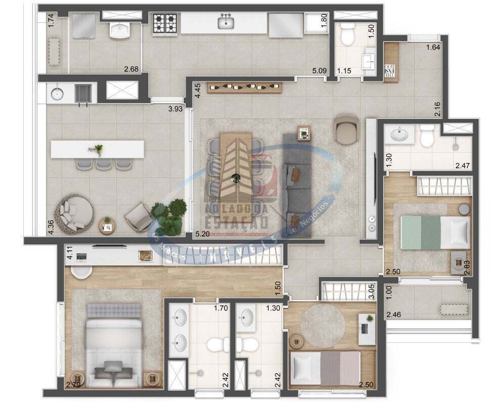 Apartamento, 3 quartos, 148 m² - Foto 17