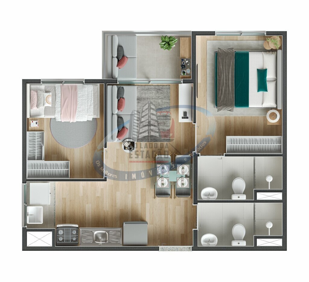 Apartamento, 2 quartos, 38 m² - Foto 21