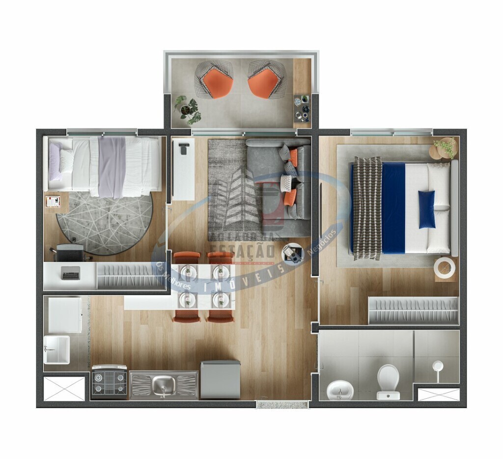 Apartamento, 2 quartos, 38 m² - Foto 20