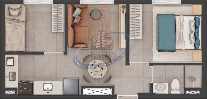 Apartamento, 2 quartos, 33 m² - Foto 32