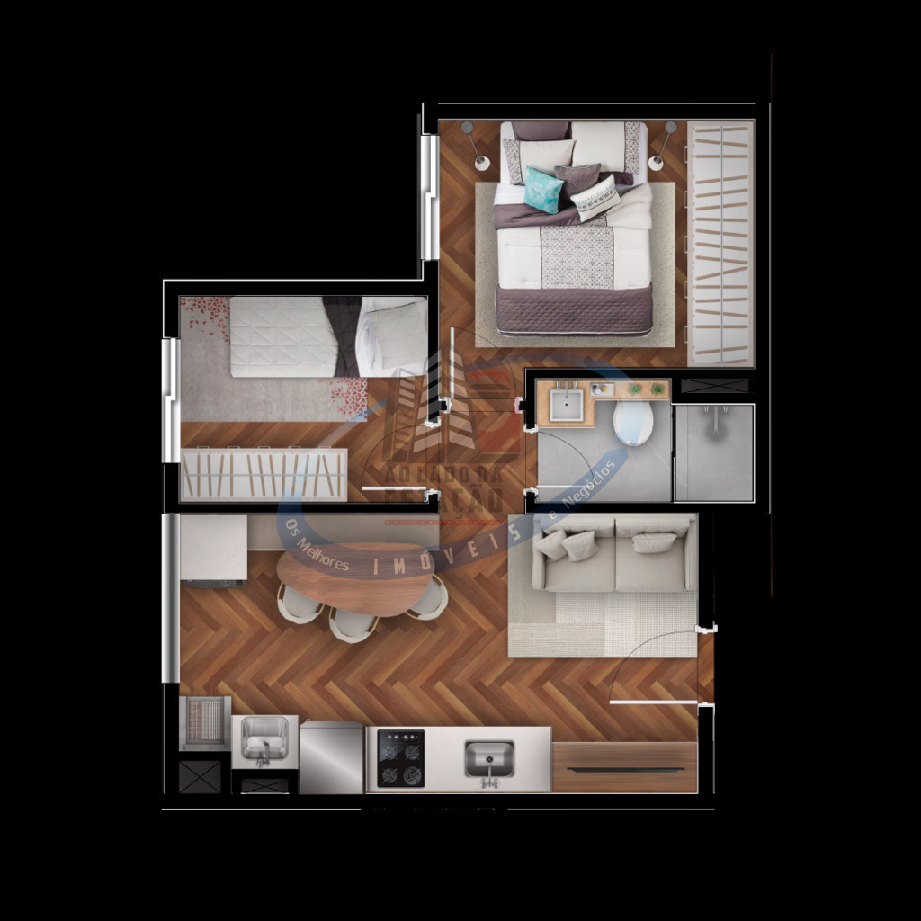 Apartamento, 2 quartos, 44 m² - Foto 18