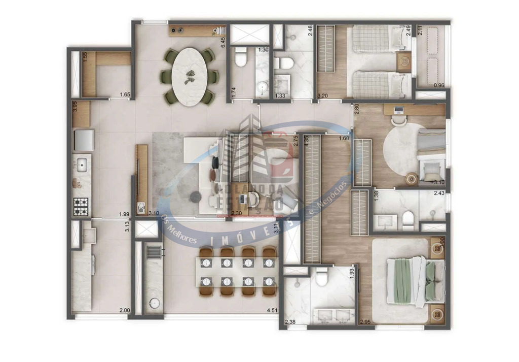 Apartamento, 3 quartos, 109 m² - Foto 22