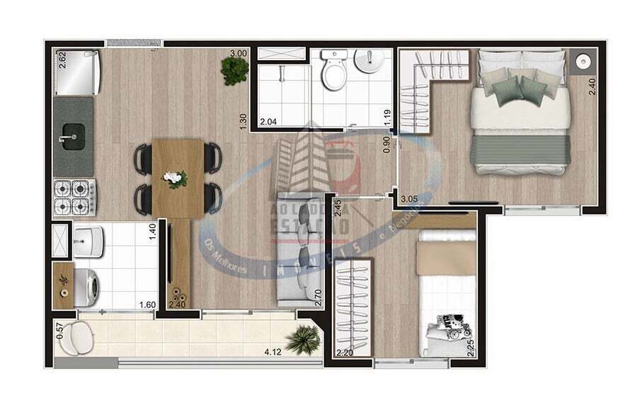Apartamento, 2 quartos, 38 m² - Foto 20