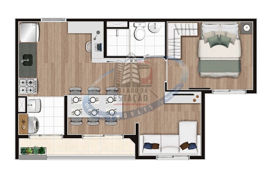 Apartamento, 2 quartos, 38 m² - Foto 22