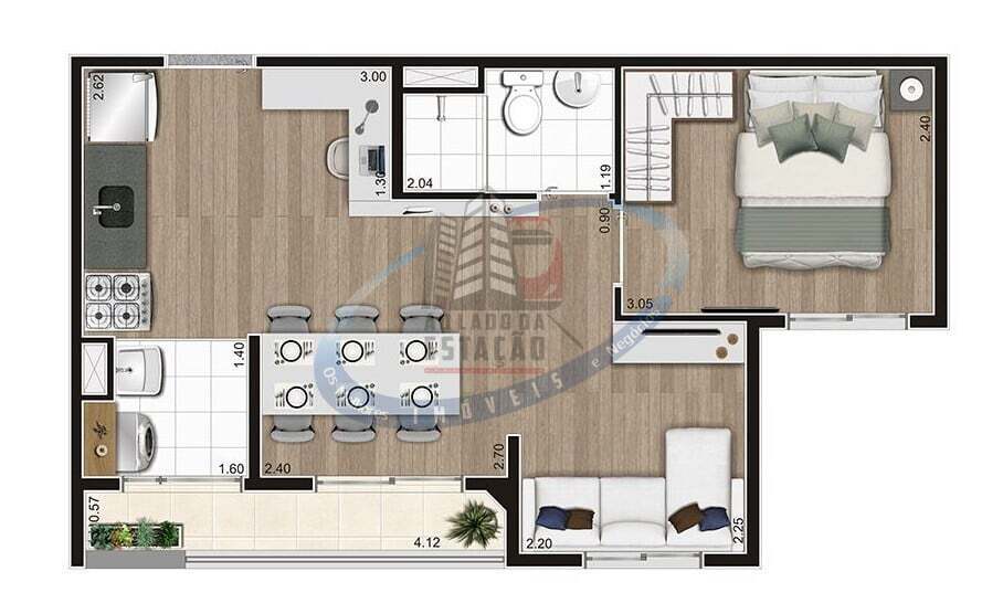 Apartamento, 2 quartos, 38 m² - Foto 21