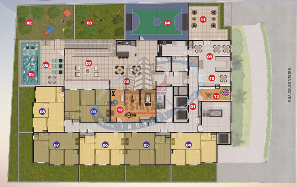 Apartamento, 2 quartos, 36 m² - Foto 43