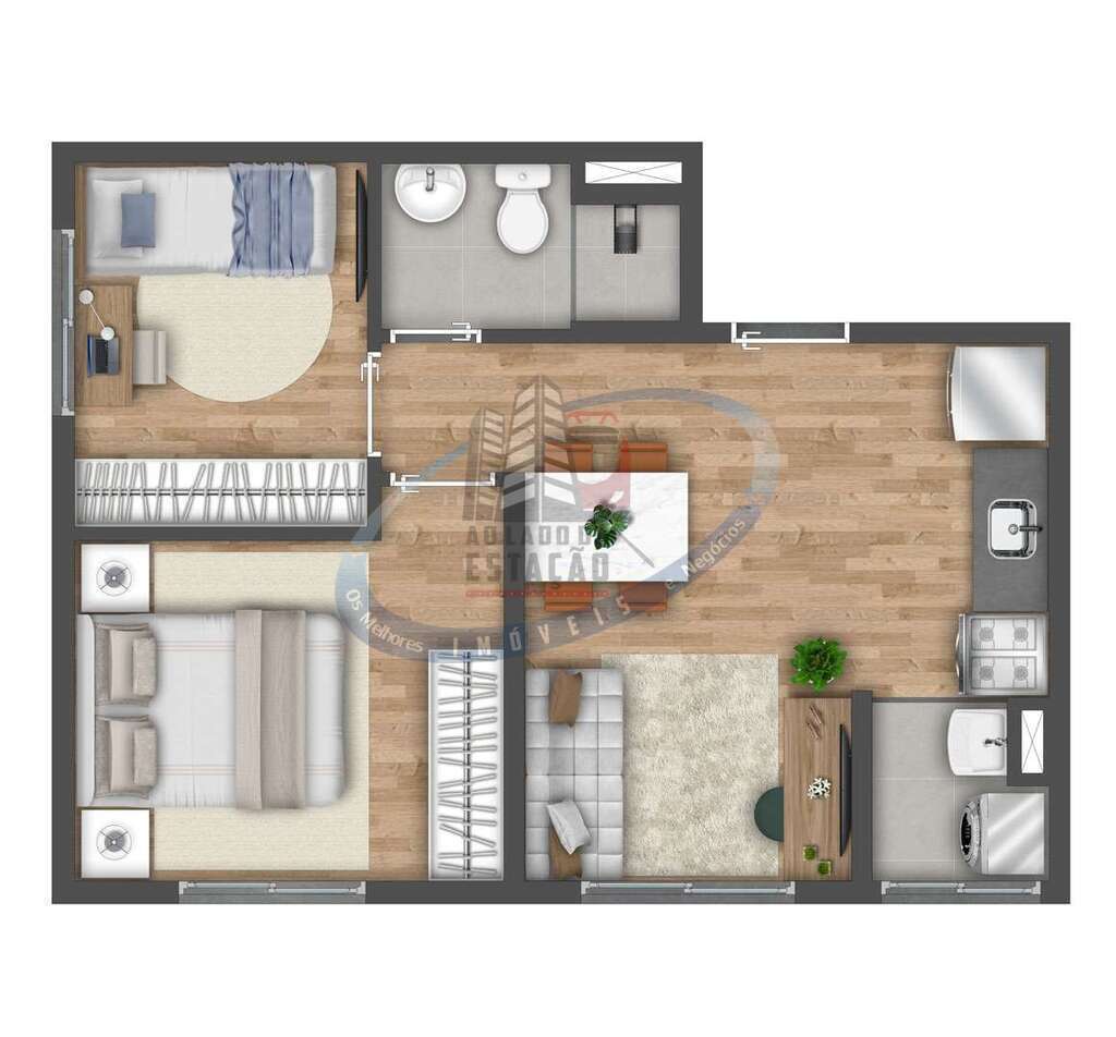 Apartamento, 2 quartos, 40 m² - Foto 21