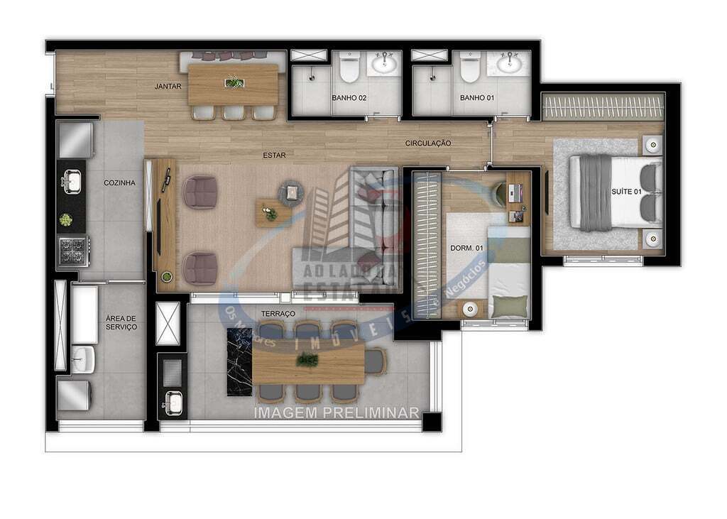 Apartamento, 2 quartos, 67 m² - Foto 29