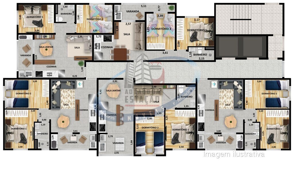 Apartamento, 2 quartos, 44 m² - Foto 16
