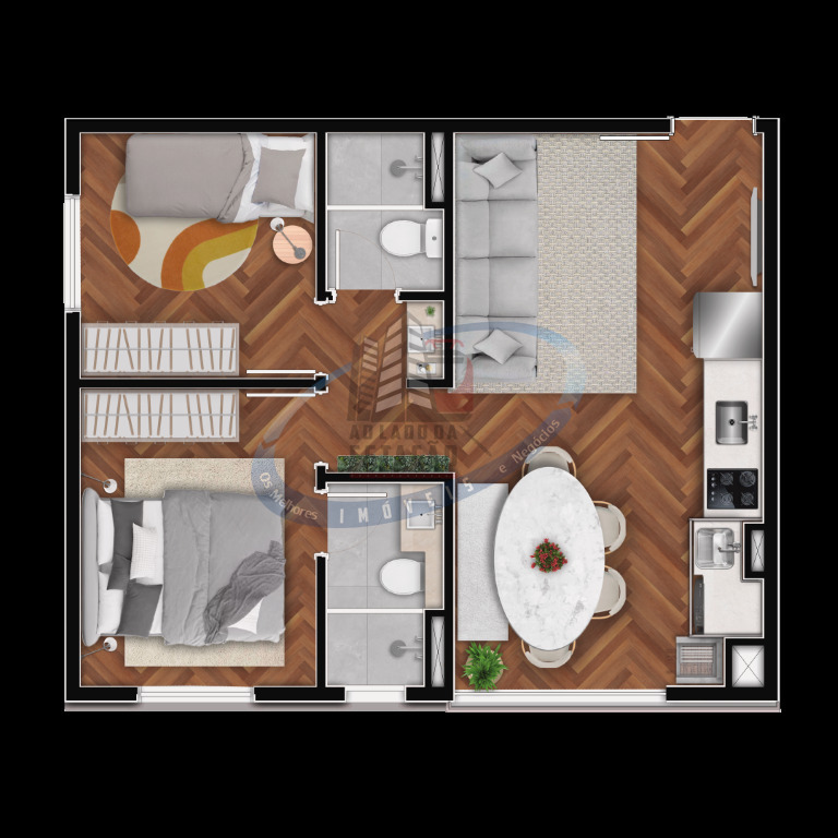 Apartamento, 2 quartos, 33 m² - Foto 19