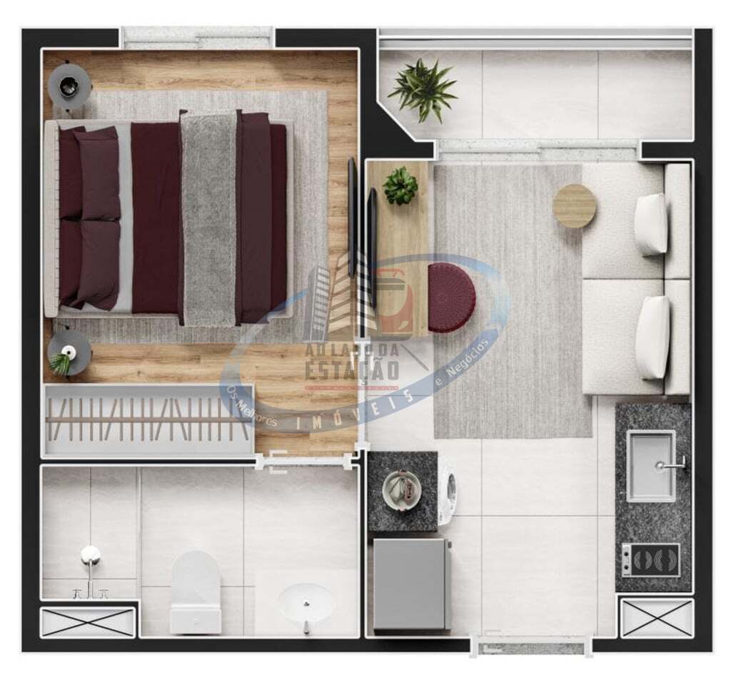 Apartamento, 1 quarto, 24 m² - Foto 7