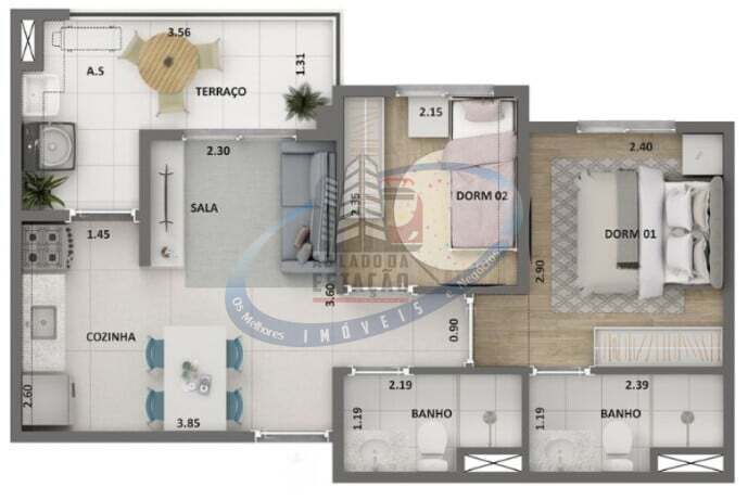 Apartamento, 1 quarto, 28 m² - Foto 27