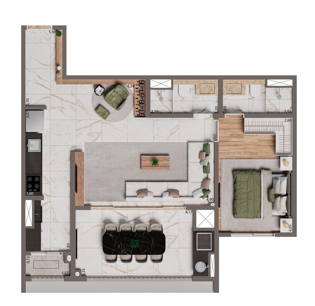 Apartamento, 2 quartos, 67 m² - Foto 20