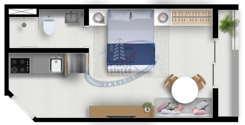 Apartamento, 1 quarto, 24 m² - Foto 10