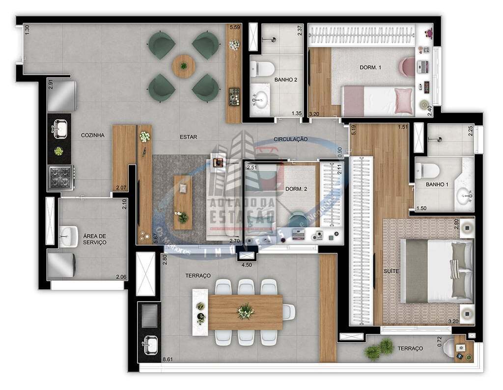 Apartamento, 2 quartos, 76 m² - Foto 28