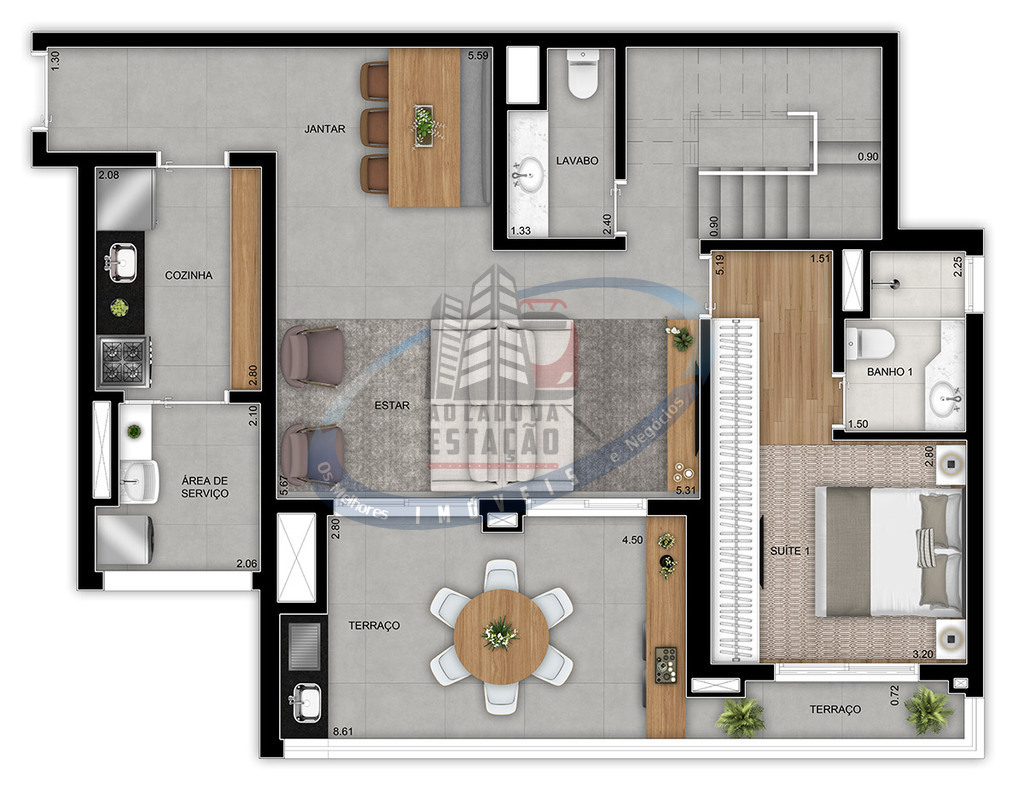Apartamento, 2 quartos, 76 m² - Foto 32