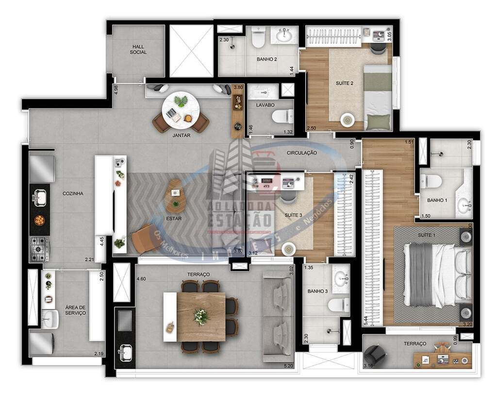 Apartamento, 2 quartos, 76 m² - Foto 30